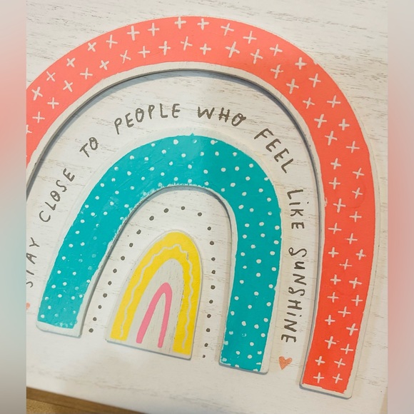 Home Decor: 9x9 Double Sided Box Frame Rainbow - Picture 2 of 4